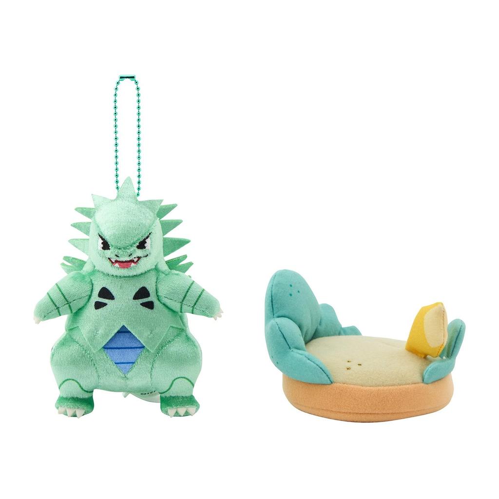 Pokemon Mascot with Field OTENKI TEAM Sand Plowing Tyranitar Japan NEW