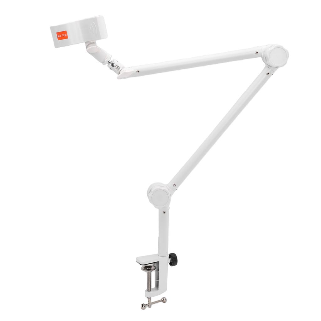 Adjustable Microphone Arm Stand Desk Mic Stand Mount Clamp 1kg Load Bearing Capacity for Studio Recording