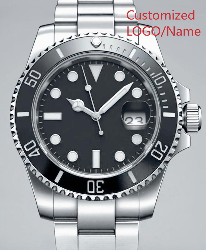 A11 Store Orologio Personalizzato 41mm Sportivo Uomo Automatico Meccanico Acciaio Inossidabile 904L Ceramica Nera Blu