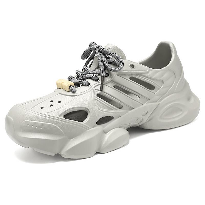 Men's Sandals Hollow Breathable Single Shoes Do Not Stink Foot Hole Shoes Summer New Shoes Men's Fashion Versatile Casual Shoes