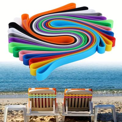 6/12Pcs Silicone Rubber Bands Planner Elastic Bands Elastic Rubber Wrapping Bands for Books, Cooking, Wrapping, Bag Wraps