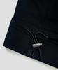 AGOD Wide Big Pocket Cotton Cargo Elastic String Pants [Black]