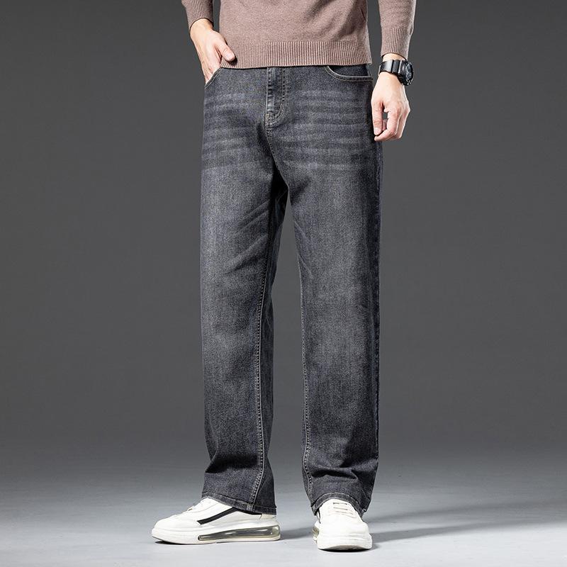 Men's Stretch Straight Jeans - Spring & Autumn Collection 9131