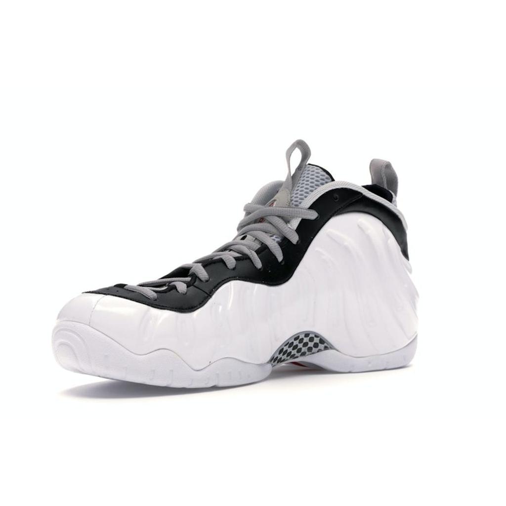 Nike Air Foamposite Pro Chrome White Unisex Sneakers Black University-Red 624041-103