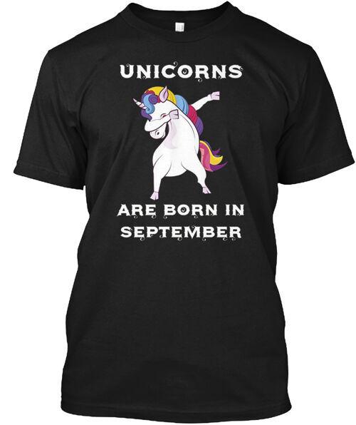 

Unicorns Are Born In September Premium T-Shirt Made in the USA Size S to 5XL S