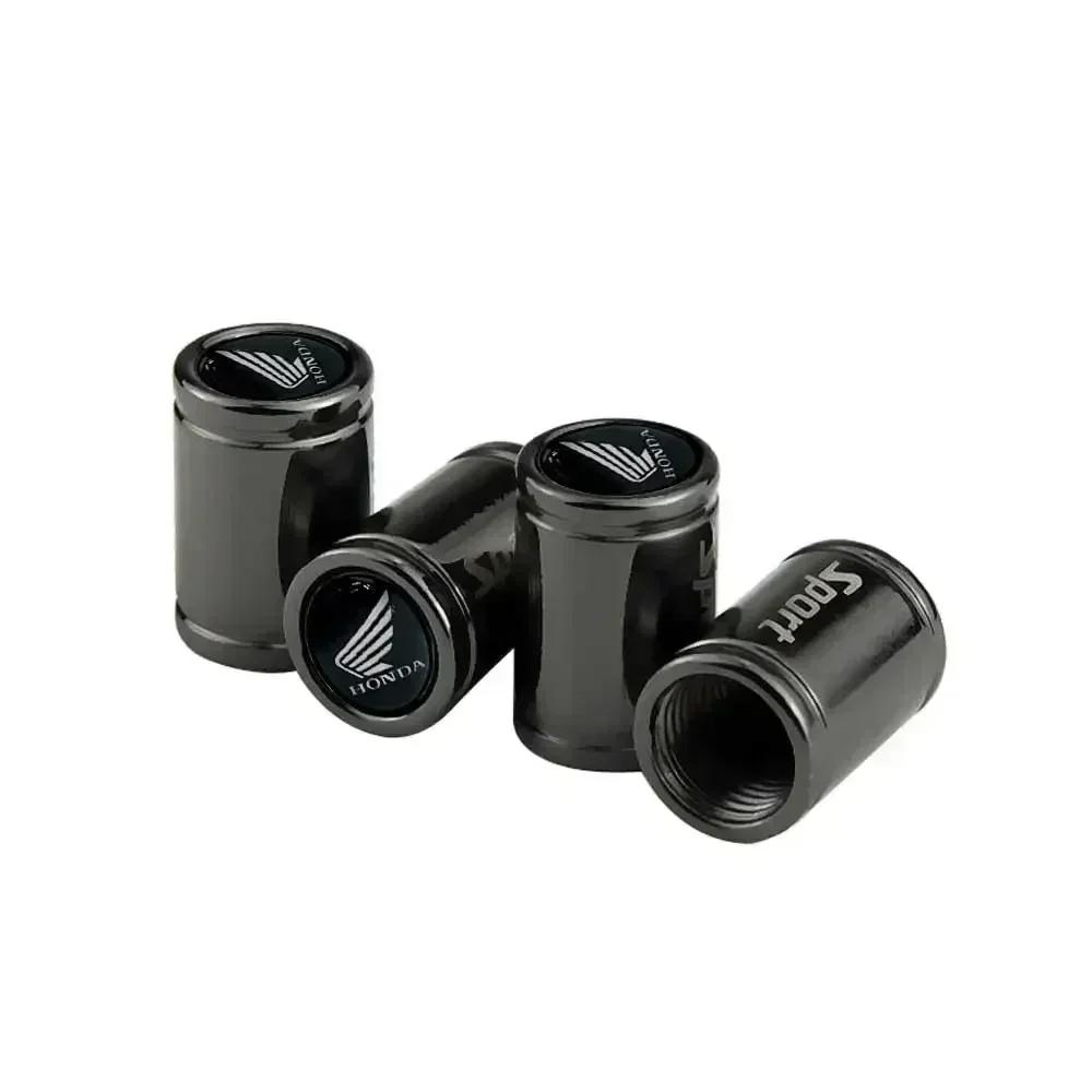 4pcs Car Wheel Tire Valve Cap Cover for Honda Civic FIT CRV Accord Jazz HRV Stepwgn Prelude Insight Odyssey CRZ 2025 Accessories