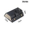Portable Glasses Case Multifunctional Jewelry Box Multi Slot Eyewear Storage Display Box Travel Folding Sunglasses Handbag