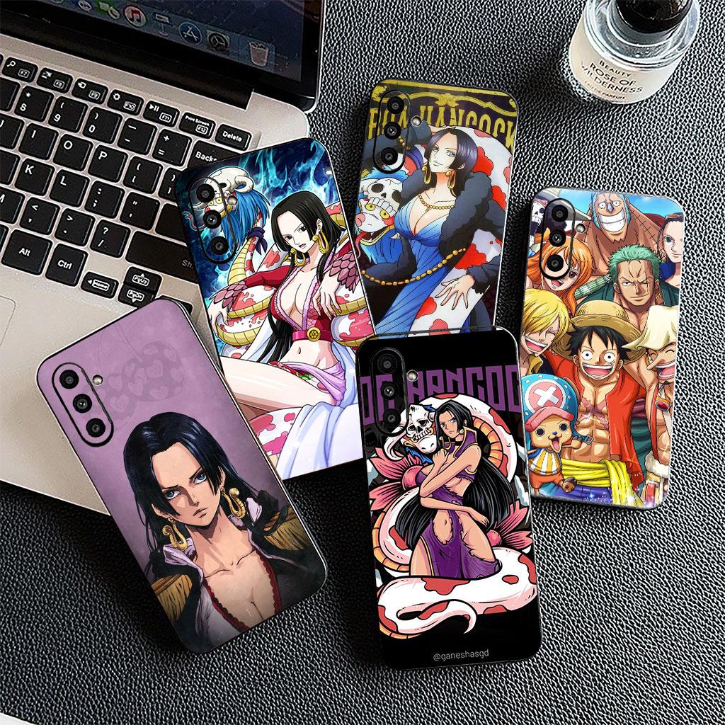 Cover for Samsung Galaxy S25 S24 S23 FE Plus Ultra S7 Edge A16 A15 5G s25+ Phone Case One Luffy Boa Hancock Piece Roronoa Zoro