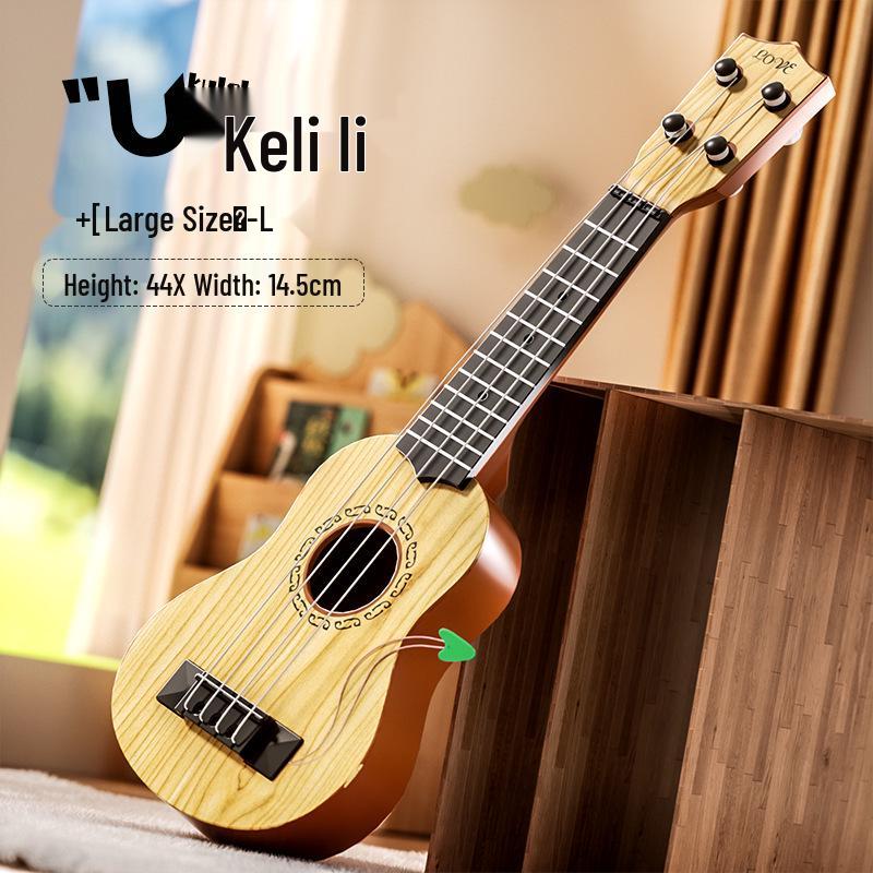 Realistic Guitar Playable Ukulele Toy for Children's Musical Education