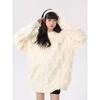 Women's Retro Tassel Sweater – High-End Autumn/Winter Street Style Knitwear.