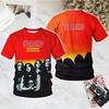 Popular Rock Kreator 3D Print T-Shirts Men's Women Short Sleeve Round Neck T Shirt Harajuku Hip Hop Top Tees Unisex Clothing