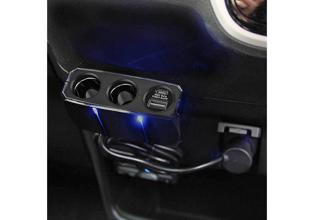 Kashimura KX-247 Dual Separate Socket, PD30W/Reversible USB, Automatic Detection