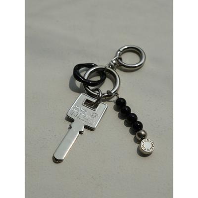 DAWN FACTORY RING KEYRING BLACK