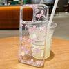 Christmas Candy Cane & Bow Transparent Phone Case For Xiaomi Redmi Note 13 12 Pro Plus 5G 11 10 Redmi 13 12 13C 12C Clear Cover