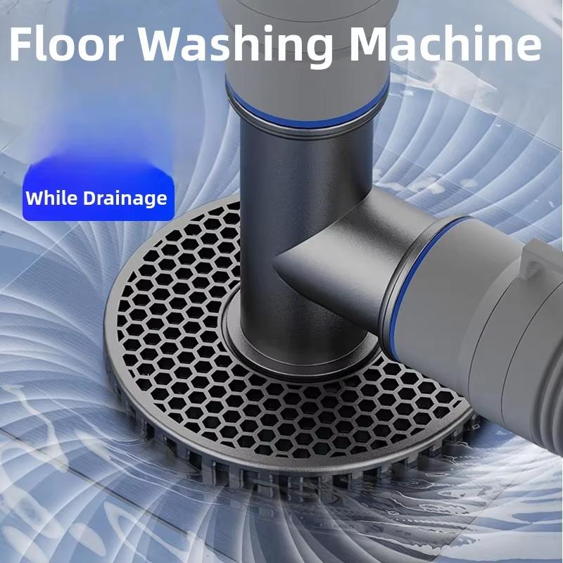 Multi Functional Floor Drain Downcomer Washing Machine Floor Drain Tee Connector Kitchen Sink Drainage Pipe Floor Anti-odour