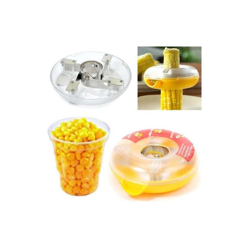 

Premium Corn Cob Kerneler Peeler Remover Cutter Stripper For Easy Kitchen Use