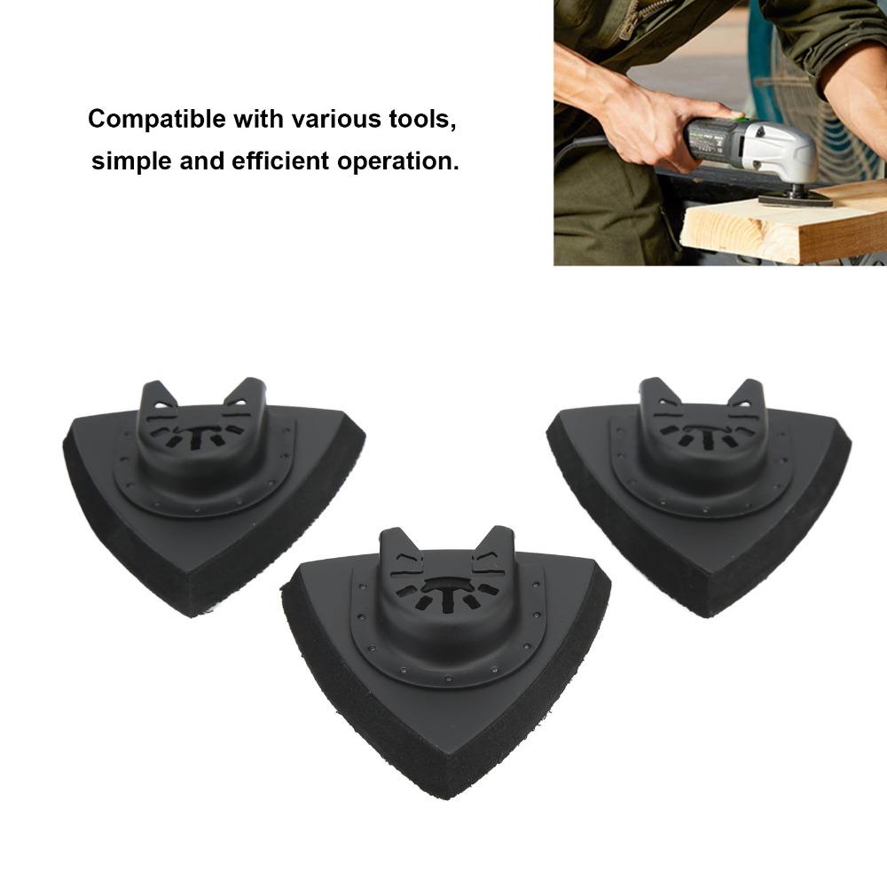 Hook & Loop Triangle Sanding Pads Multitool Replacement Kit Mechanical Maintenance