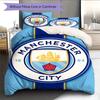 Rodri MCFC General Bedding Quilt Set Quilt Cover Pillowcase Home Decoration Birthday Gift (1 * Duvet Cover + 2 * Pillowcase, Without Core)