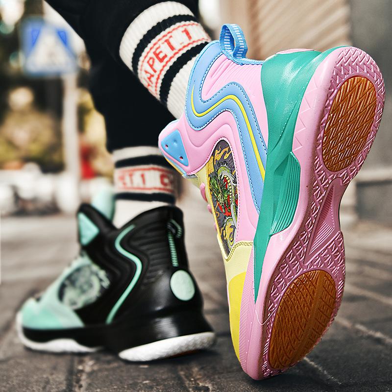 

Mandarin duck sneakers men s spring 2025 new men s shoes men s trendy shoes high-top students youth basketball sneakers 45