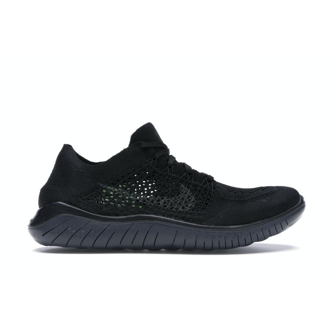 

Мужские кроссовки Nike Free RN Flyknit 2018 антрацит черные 942838-002