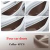 For Huawei Aito M5 M7 M9 2026 2026 Car Door Slot Storage Box Leather Protective Pad Cover WaterProof Barrel Interior Accessories