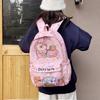 School Bag Female New Cartoon Primary and Secondary School Students Cute Backpack Printed Capybara Student Bag