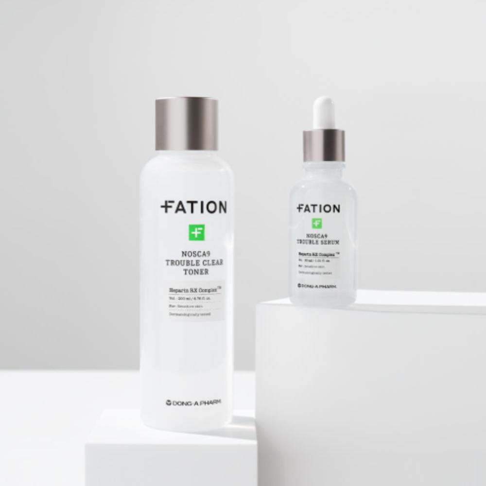 Fation Nosca9 Trouble Toner 200ml + Serum 30ml Special Set