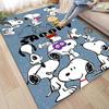 Non-slip Area Rug for Living Room with Snoopy Cartoon Design, Soft Rug for Bedroom, Children's Playroom, Sofa, Home Decor, Doorm