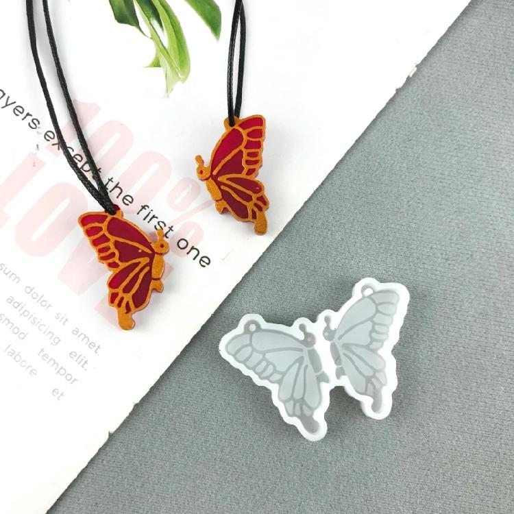 Butterfly-Silicone Mold Pendant Resin Epoxy Mold for Casting Resin Keychain Mold
