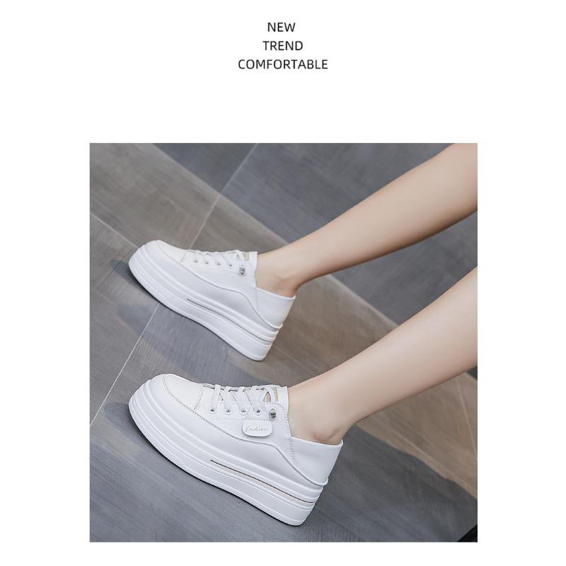 Summer New Thick Bottom Plate Shoes Casual Sneakers Two Wear Single Shoes