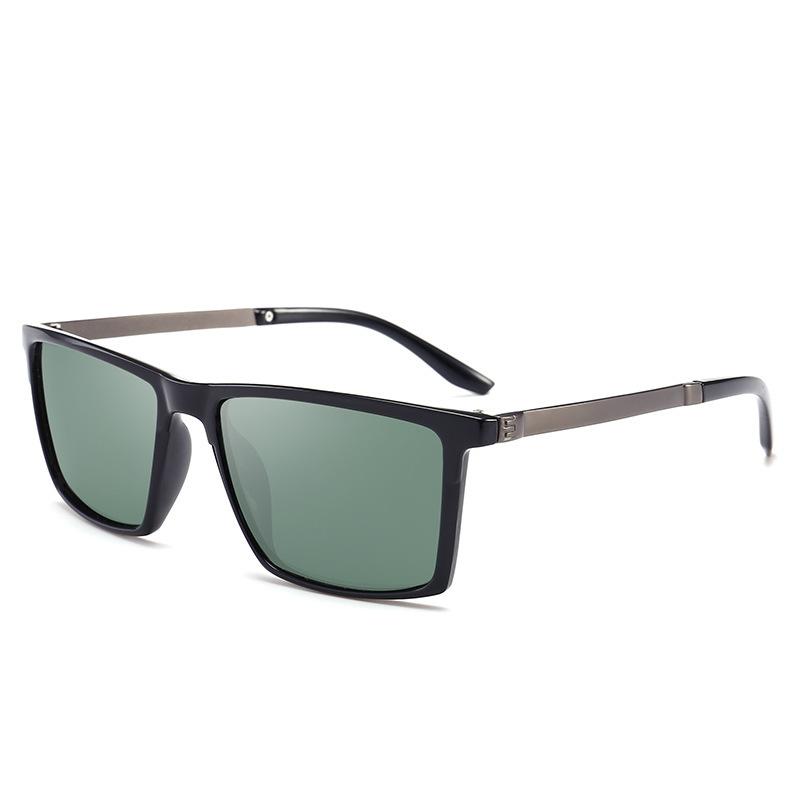 Polarized Sunglasses For Men'S Driving Sun Glasses Metal Retro Eyewear Trendy Anti UV400 Shads Eyeglasses Outdoor Goggles