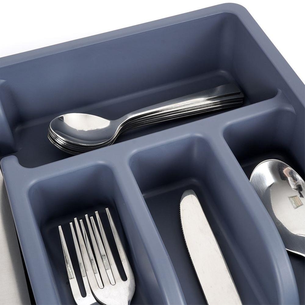 Organizer Schubladeneinsatz Küchenbehälter für Besteck Messer Werkzeuge