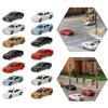 50pcs Color Model Car N Scale 1:150 Model Railway Scenery Scene Street Layout