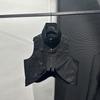 Multi-pocket Punk Techwear Vest Man Woman Outdoor Tactical Functional Detachable Collar Waistcoat