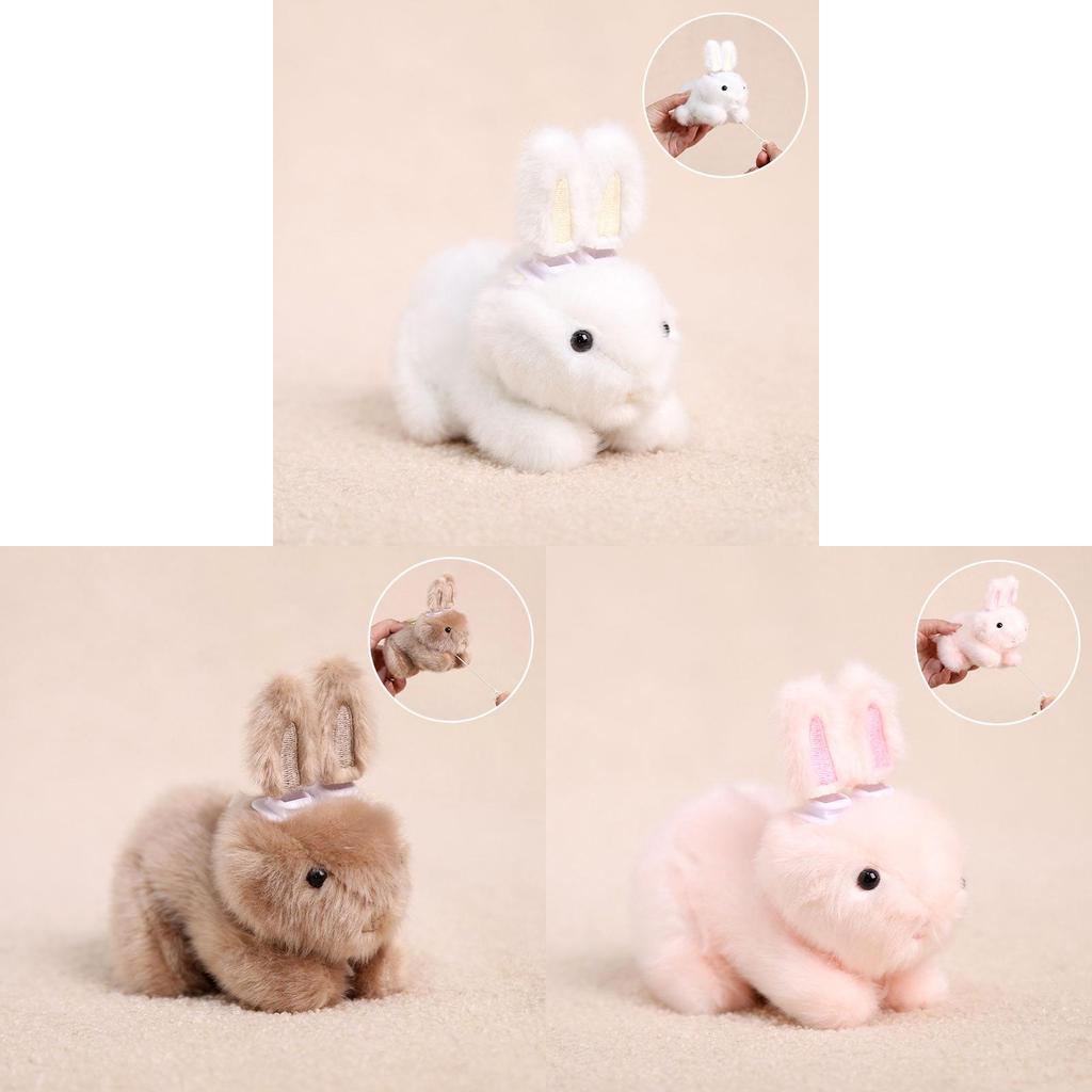 Plush Bunny Keychain With Pullopen Ears For Girls And Boys Accessories