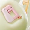 Pack of 2 Duck Shaped Space Saving Under Desk Schoolbag Hanger Bag Hanging Hook for Keys Umbrellas Cups Office Home Use
