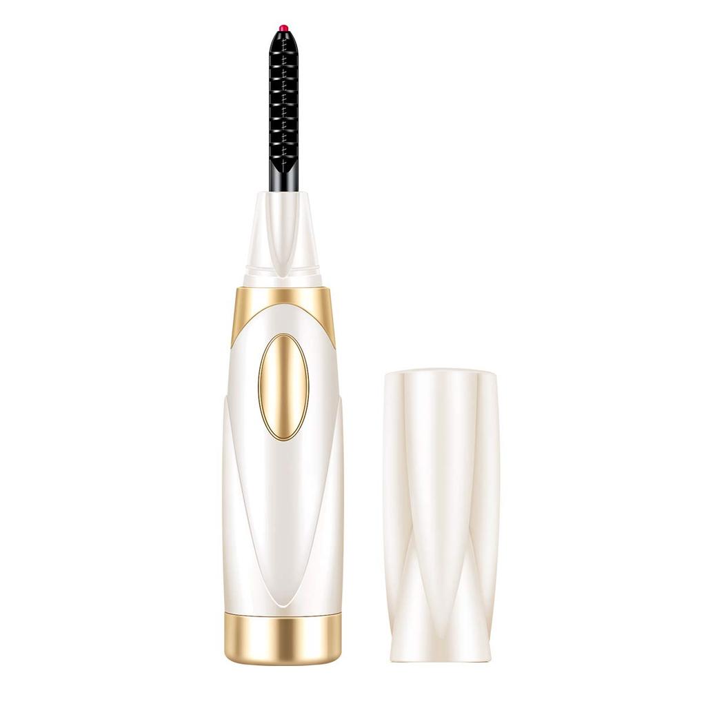Ansoro Hot Eyelash New Rapid Preheat in Automatic Power Off in 5 White Curler, Design, 10+ Seconds, Rechargeable, Minutes,