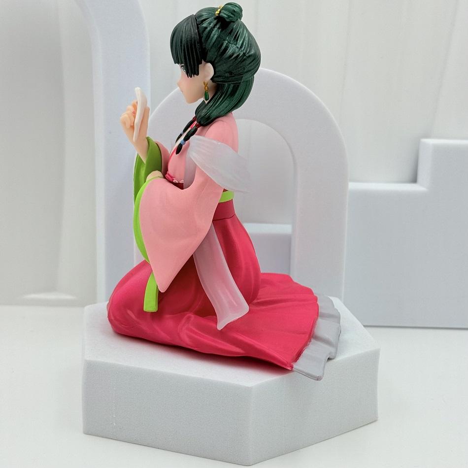 Anime Medicine House Girl's Whispering Cat 13cm Sitting Posture Cartoon Figurines Desktop Ornament Toy Gifts