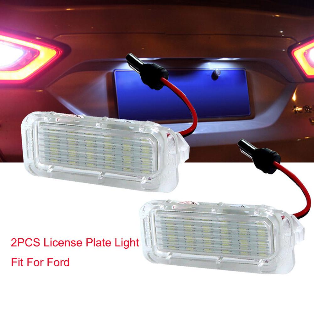 ford kuga number plate bulb replacement