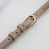 Women's Pin Buckle Thin Belt Fashion Trendy Waistband Dresses Decoration PU Leather Belt