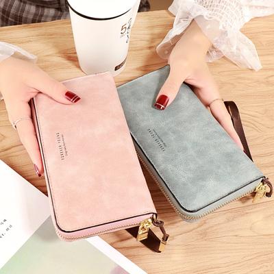 Aliwood Frauen Geldbörsen Designer Lange Leder Brieftasche Zipper Portefeuille Weibliche Geldbörsen Kupplung Karte Halter