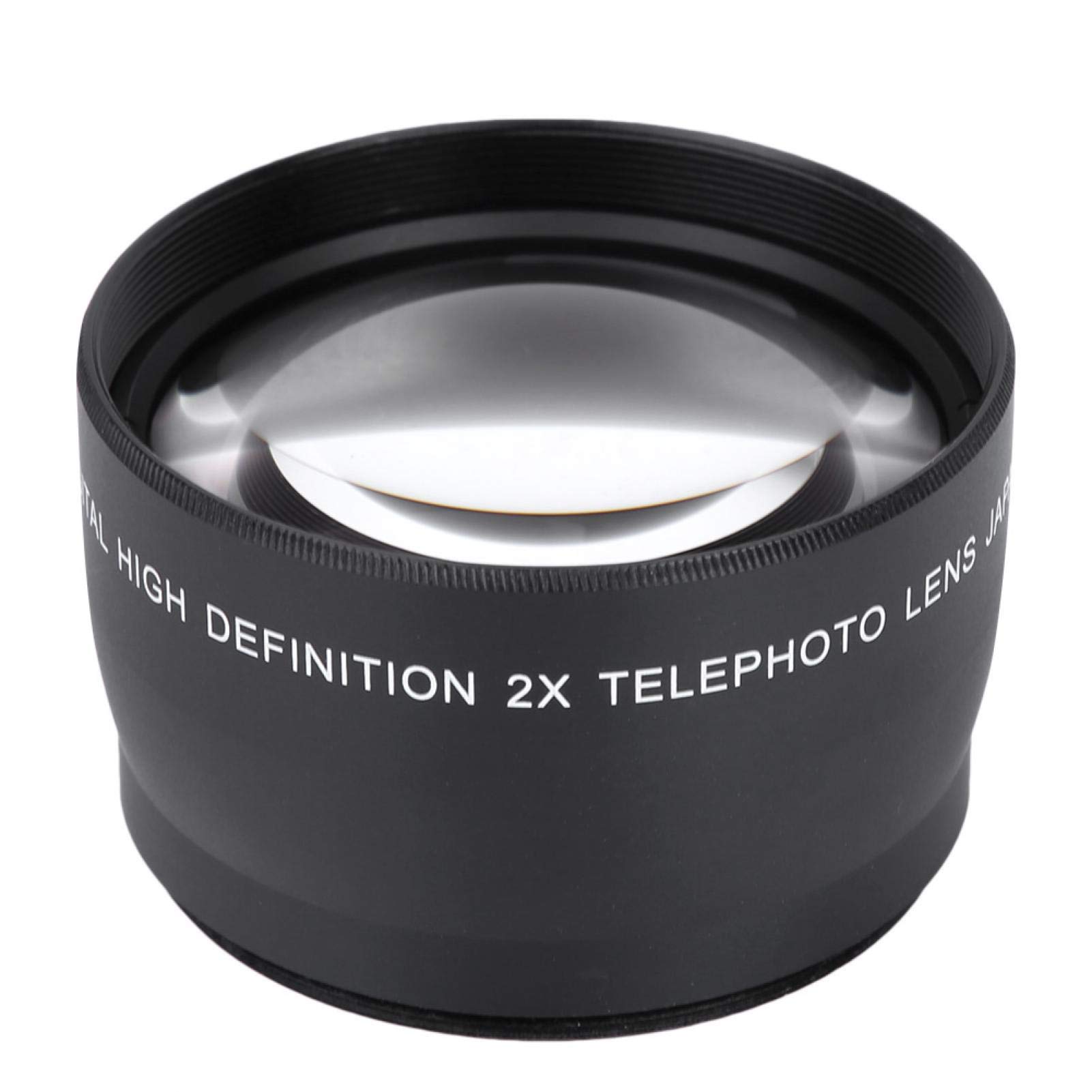 

Hilitand 58mm 2X Magnification Universal Teleconverter for Telephoto Camera 2X Magnification Telephoto Teleconverter Telephoto Universal Camera Camera