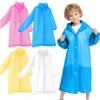 Regenmantel Wasserdichter Regenmantel Wasserdichter Poncho Baby-Regenmantel für Jungen Mädchen Gelber Regenmantel XYJ02