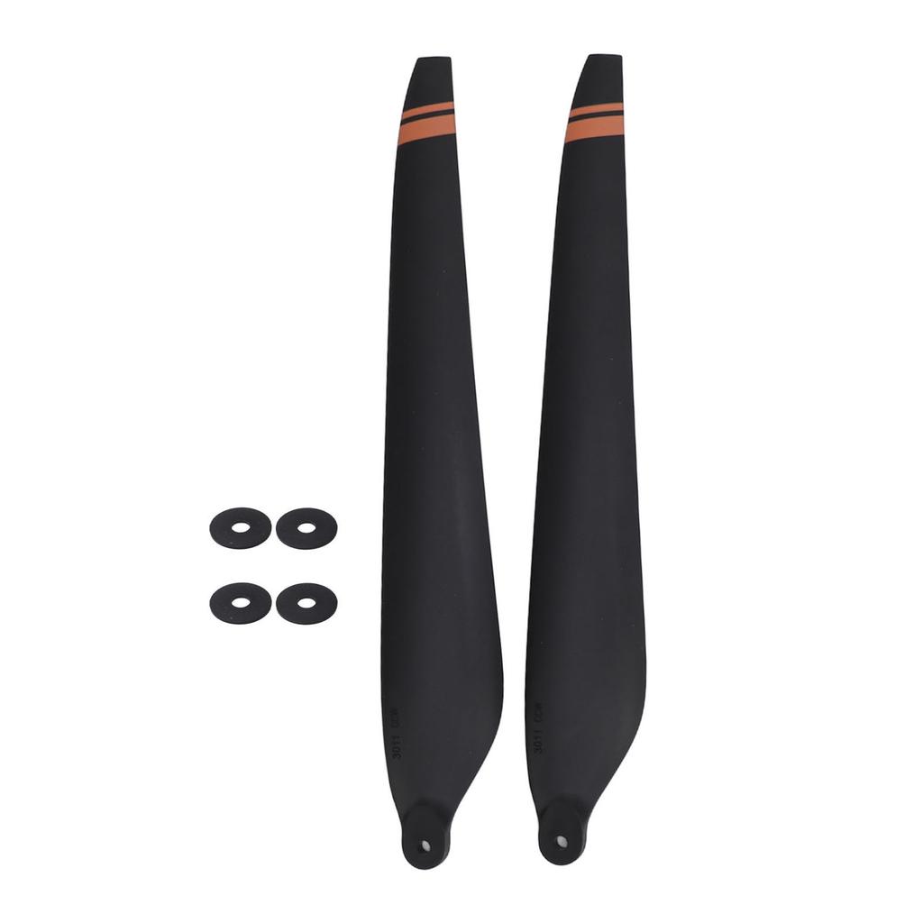 1 Pair Agricultural Drone Propeller Low Noise Foldable Plastic Plant Drone Propeller Replacement