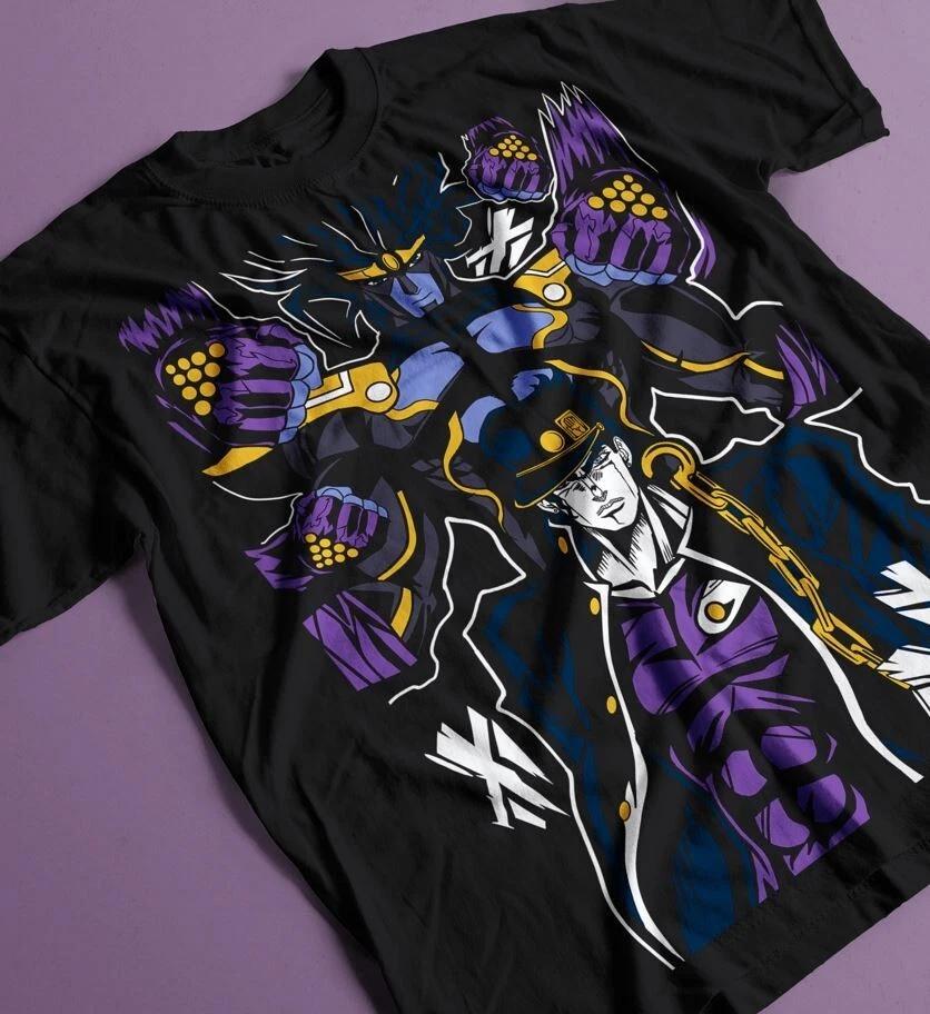 JoJos Bizarre TShirt Adventure JoJo Anime Unisexga Jolyne Jotaro Unisex Tshirt S