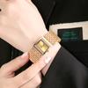 Women's Stainless Steel Quartz Watch Rhinestone Crystal Analog Wrist Watch
