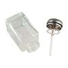 180ml/120ml Clear Refillable Bottle Glass Nail Polish Remover Bottle  Travel