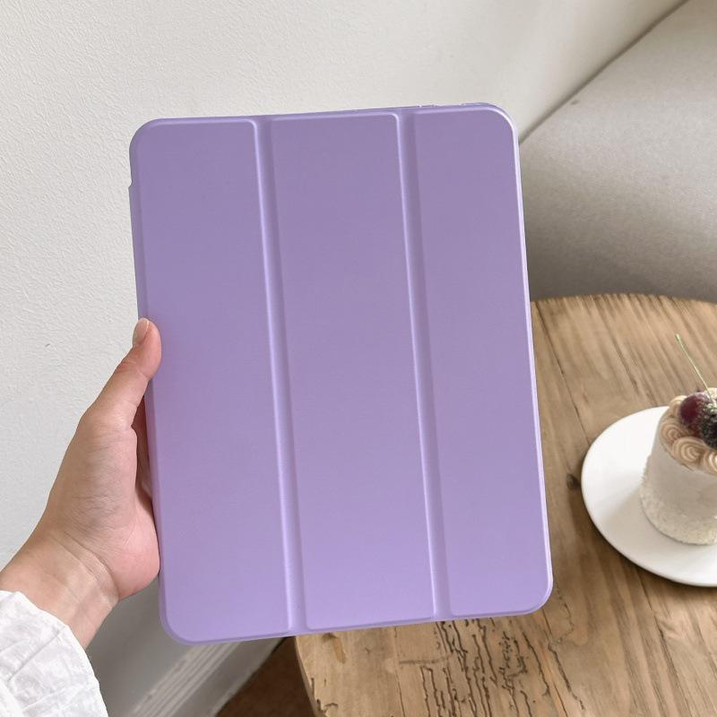 

High-Transparency Triple-Fold Acrylic Protective Case for iPad Air 6 & iPad Pro 2025 iPad mini 6/7 (8.3-inch) фіолетовий