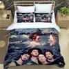 Morat Pop Band Printed Bedding Sets Exquisite Bed Supplies Set Duvet Cover Bed Comforter Set  Bedding Set Luxury Birthday Gift