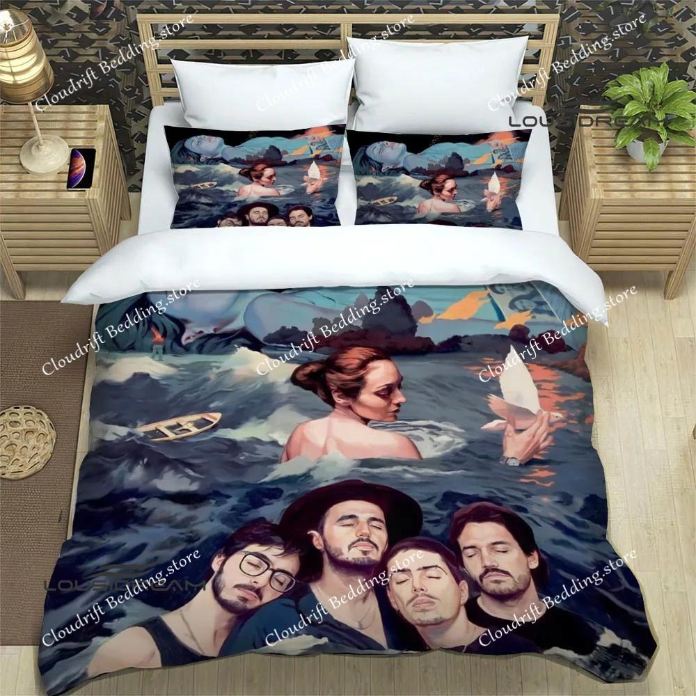 Morat Pop Band Printed Bedding Sets Exquisite Bed Supplies Set Duvet Cover Bed Comforter Set Bedding Set Luxury Birthday Gift